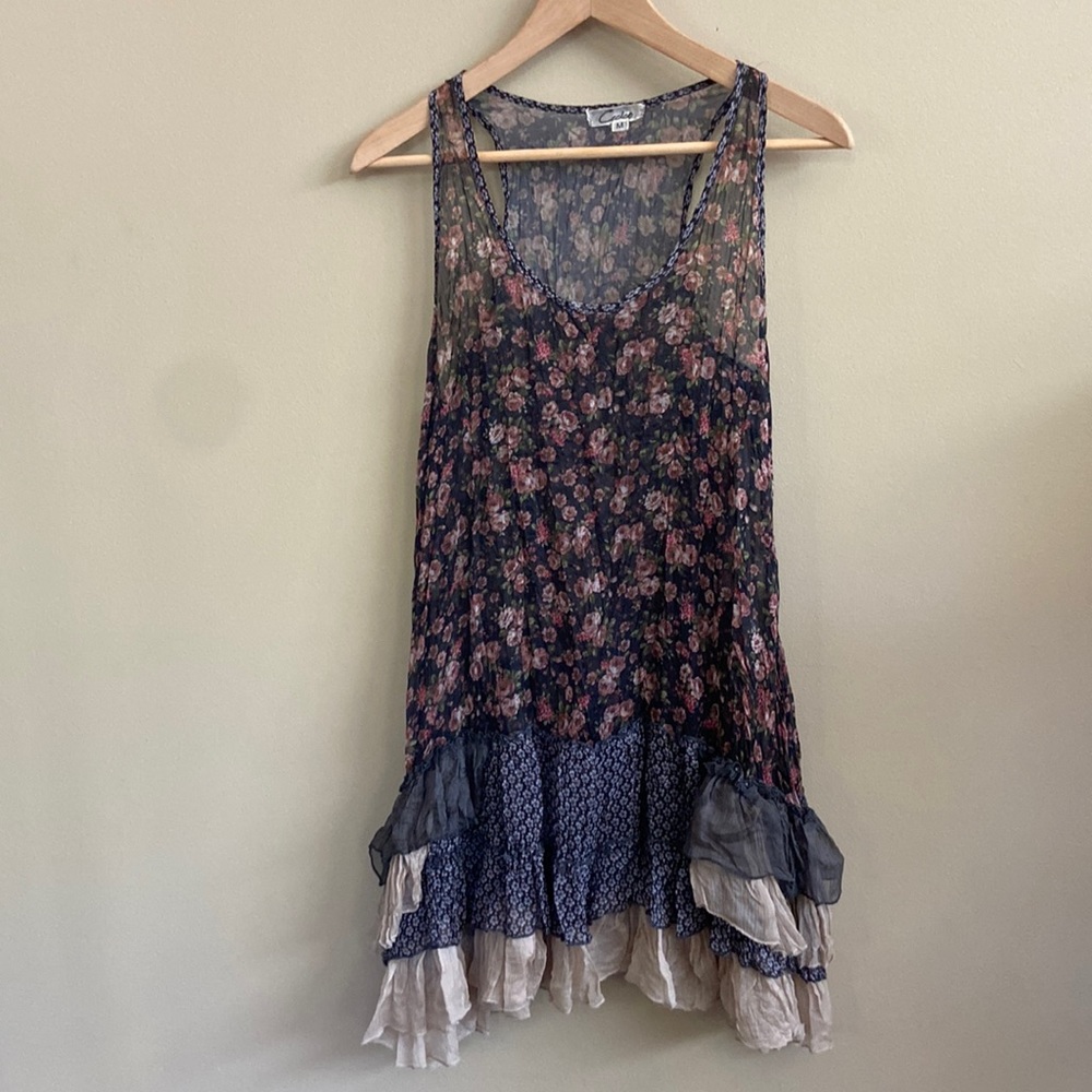 Cecico Floral Tank Top